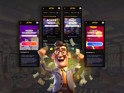 Casino Mobile Apps | Betting | Slots | Poker android app betting casino design figma gambling graphic design igaming ios mobile app ui ux