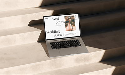 WedJrny - Wedding Studio 💍 design figma landing page studio ui uiux ux website wedding studio