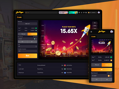 Crash | Gambling | iGaming | Games | Casino app betting casino design figma gambling graphic design igaming ui ux