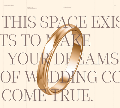 Wedding Studio design figma studio uiux website wedding