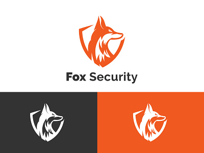 Fox Logo animal branding company creative logo elegant forrest fox logo foxes logo for sale minimal design modern orange security template triangle typography ui ux vector