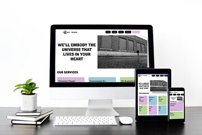 Designing responsive web page business website responsive web ui web design