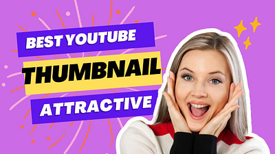 I will create youtube thumbnails for you graphic design thumbnails youtube