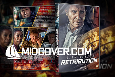 Retribution (2023) DVD Cover design dvd dvdcover dvdcustomcover photoshop