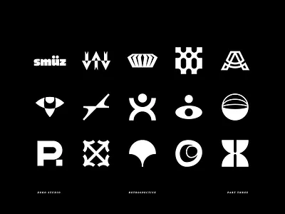⚫️ DEKO Studio Retrospective Part Three brand brand design brand identity branding branding design deko studio design designer graphic graphic design icon identity identity design logo logo design mark retrospective symbol trademark