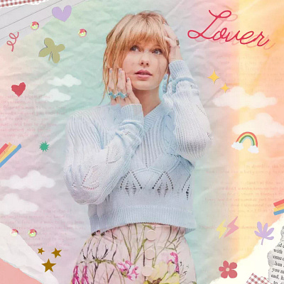 Lover Album Cover Redesign by Sofia Paraizo on Dribbble