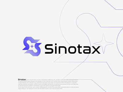 Sinotax Modern Logo Design & BrandIdentity logo logo brand logo branding logo identity logo mark logo type logodesign modern logo modern logo brand modern logo design s letter logo design s logo brand s logo type s modern logo design sinotax logo brand