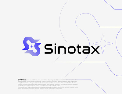 Sinotax Modern Logo Design & BrandIdentity logo logo brand logo branding logo identity logo mark logo type logodesign modern logo modern logo brand modern logo design s letter logo design s logo brand s logo type s modern logo design sinotax logo brand