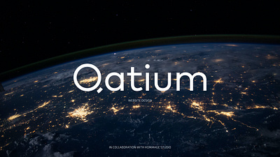 Qatium - Website Design branding graphic design ui web design