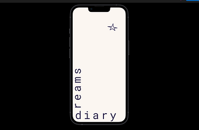 app diary&dreams animation ui ux