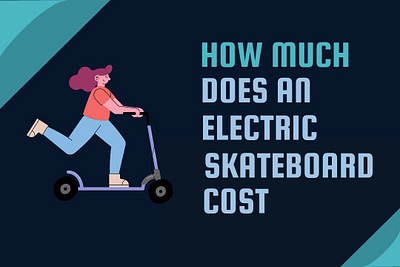 How Much Does An Electric Scooter Cost? branding graphic design