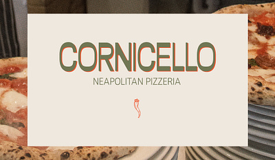 Cornicello Pizzeria – Branding branding cornicello design graphic design hospitality icon identity illustration illustrator logo pizza pizzeria restaurant visual identity