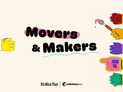 Movers & Makers – Identity branding design graphic design icon identity illustration illustrator its nice that logo mailchimp typography visual identity