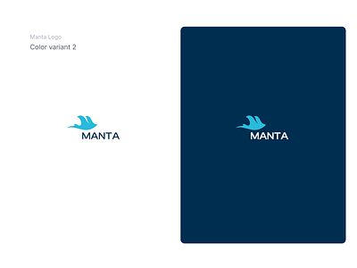 Manta: Logo Exploration 3d agency branding caviar components design graphic design illustration logo new popular ui ux vector web web design website