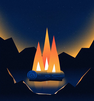 Burn animation burn fire motion graphics