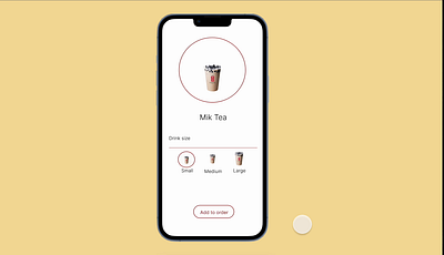 Bubble Tea App app design app prototype buble tea figma mobile app mobile design product design prototype ui ui design ui ux ux