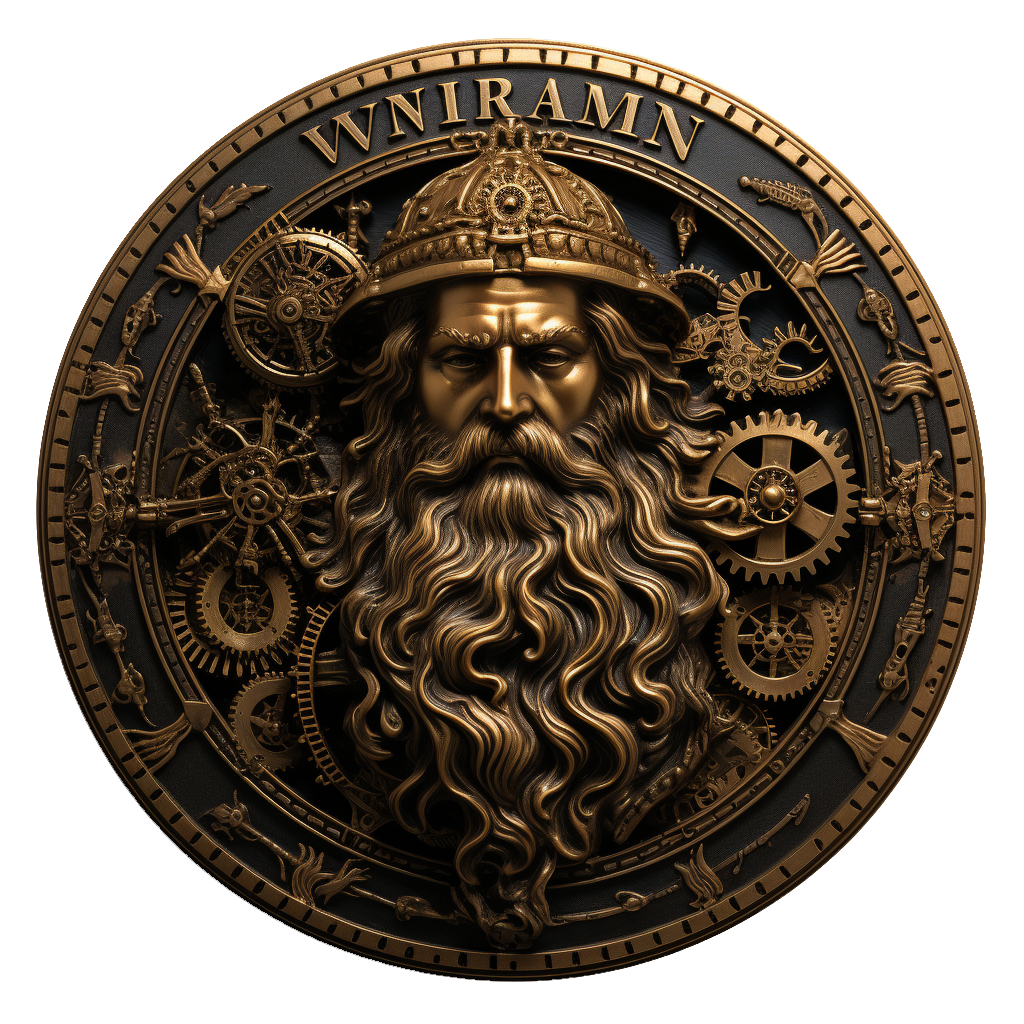 Badge - Mechanical Maestro beard and mustache