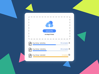 Daily UI Challenge 031 - File Upload dailyui dailyuichallenge design file upload graphic design illustration interaction design productdesign ui uidesign uiux uiuxdesign ux uxdesign webdesign website