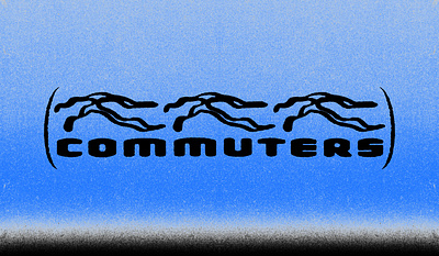 Commuters – Branding abstract branding collage design experimental graphic design icon identity logo music record label typography visual identity