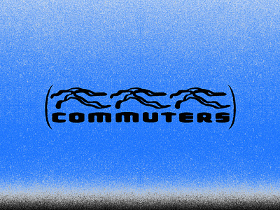 Commuters – Branding abstract branding collage design experimental graphic design icon identity logo music record label typography visual identity