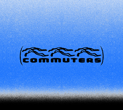 Commuters – Branding abstract branding collage design experimental graphic design icon identity logo music record label typography visual identity