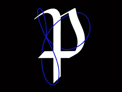 36 Days of Type – letter P 36 days of type calligraphy design experimental graphic design illustration lettering procreate typography
