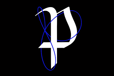 36 Days of Type – letter P 36 days of type calligraphy design experimental graphic design illustration lettering procreate typography