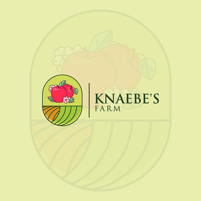Knaebes Farm Logo Design branding graphic design logo logo design
