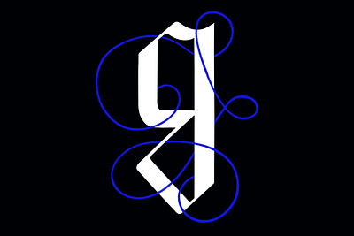 36 Days of Type – letter G 36 days of type calligraphy design experimental graphic design illustration lettering procreate typography