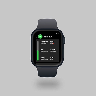 Apple watch - workout app app apple design sport ui ux watch workout