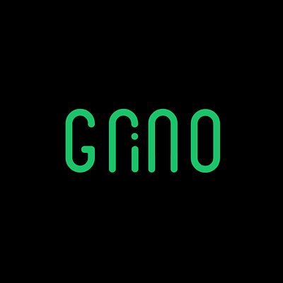 Grino Logo game graphic design logo