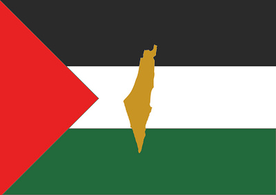 Palestine Flag branding graphic design logo