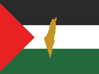 Palestine Flag branding graphic design logo