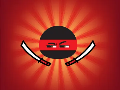 Ninja branding graphic design logo