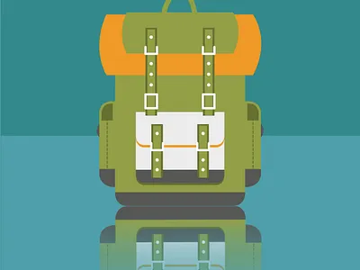 Bag branding graphic design logo