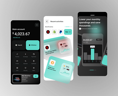 CoinWallet Pro - Mobile finance app appdesign design figma fintech interface mobileapp mobileappdesign problemsolving product design ui uiux uiuxdesign userexperiencedesign ux uxdesign