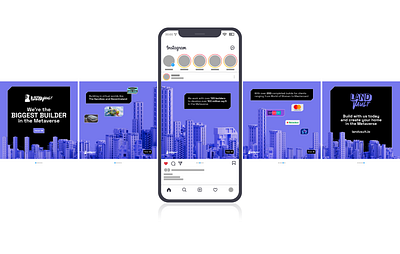 Carousel for Build Campaign 3d brand design branding carousel graphic design graphic landscape instagram marketing mockup social media