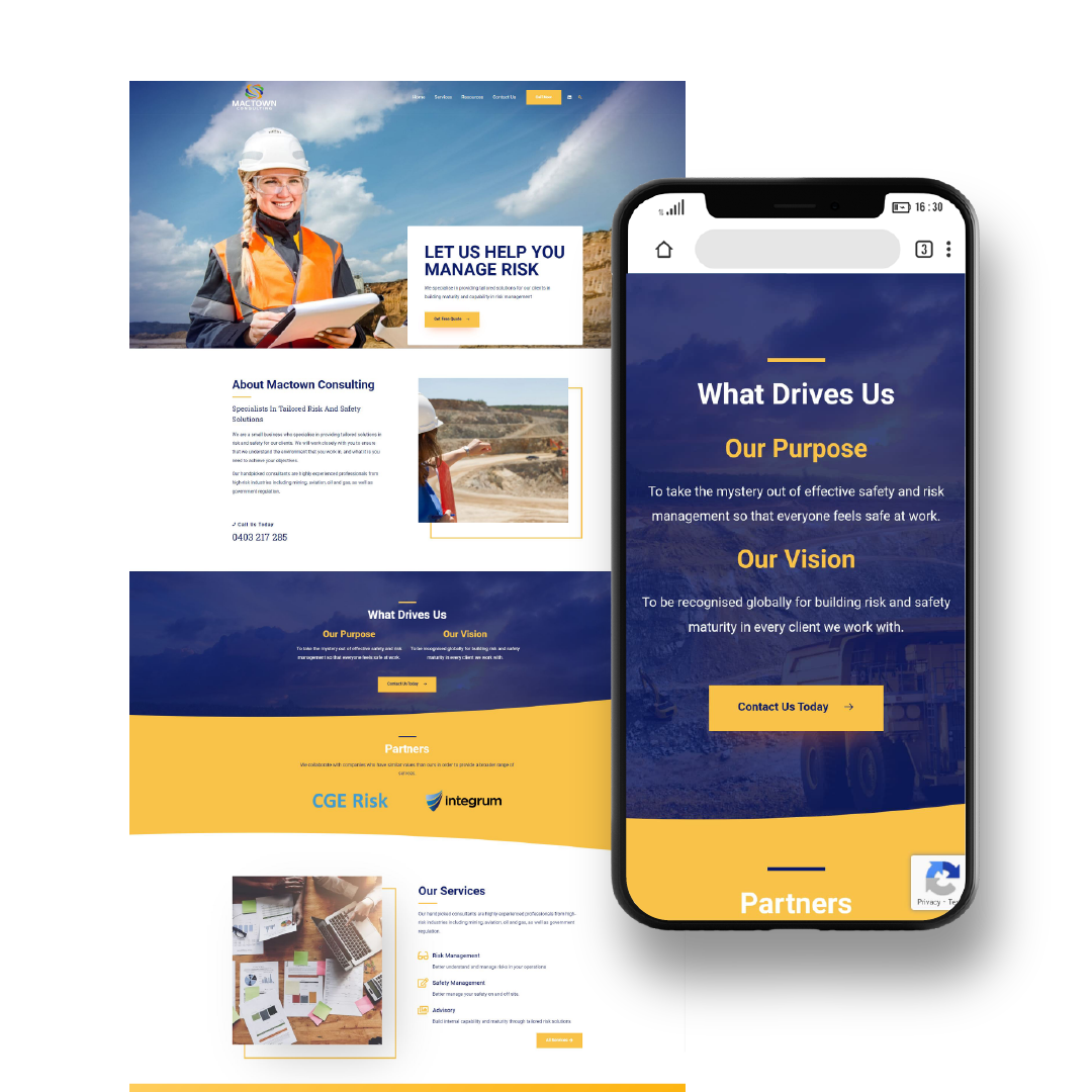 Mactown Consulting: Shaping Digital Excellence with Soto Group brand brand design brand refresh consultant website graphic design icon design ui ux website design website development