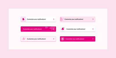 Notification Toasts app design graphic design illustration interface nag notification toast ui vector
