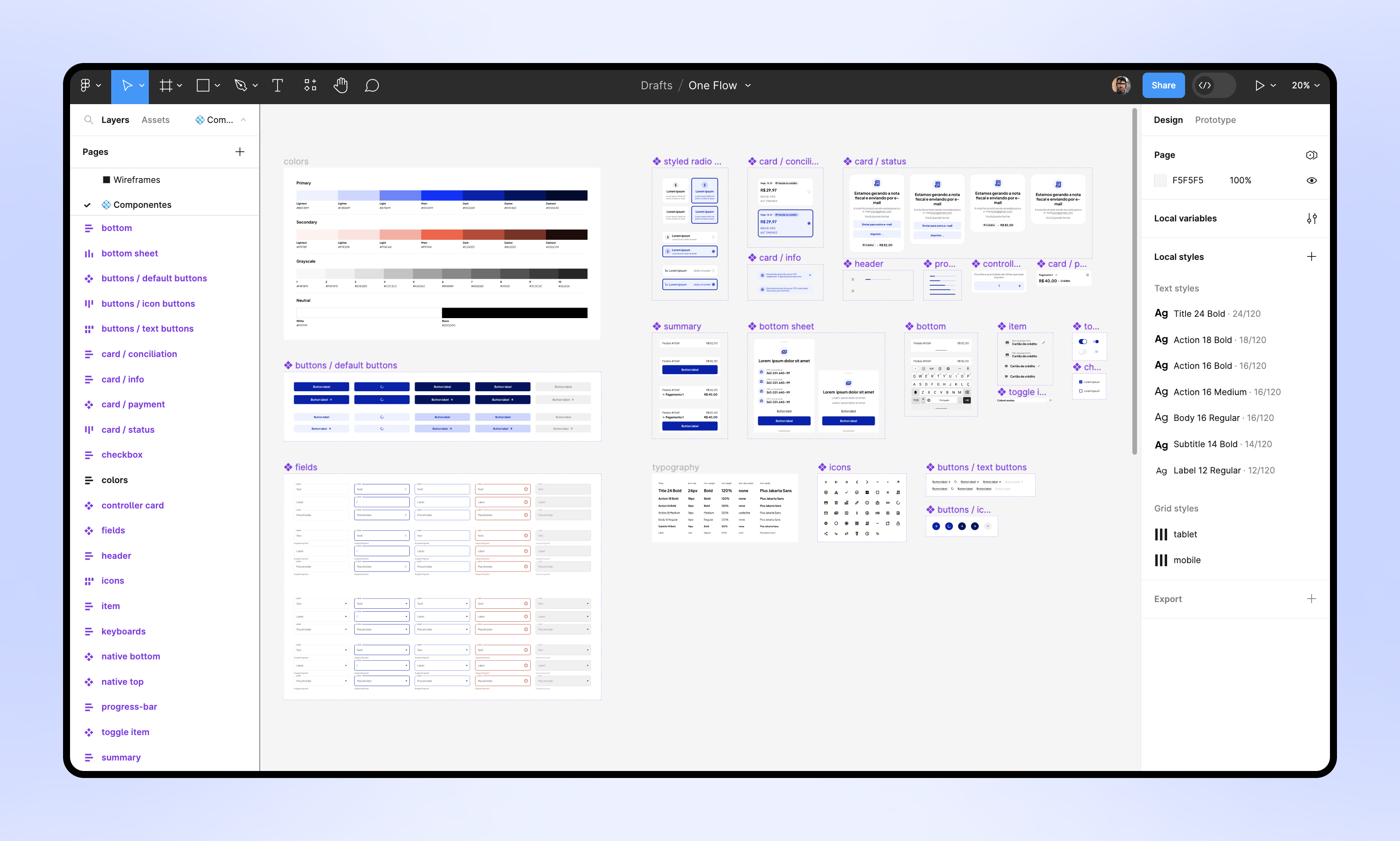 Iglu redesign • design system screenshot