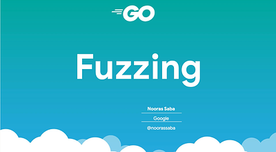 Google Keynote Design - Intro to Fuzzing branding google graphic design keynote motion design presentation design