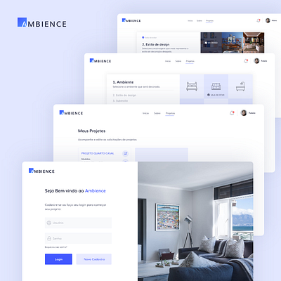 Ambience - Interior Design System ui ux