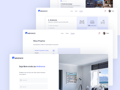 Ambience - Interior Design System ui ux