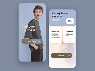 find your stylist - app ; app hair hairdresser mobile style stylist