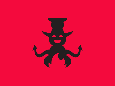 Shisha Devil cigarette demon devil fire hell logo logo mark monster red shisha smoke