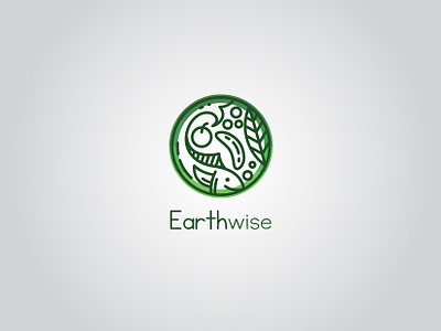 Earthwise Logo branding earthlogo logo design organic logo