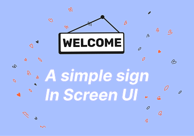 Sign In Page UI app design figma mobile design ui ux