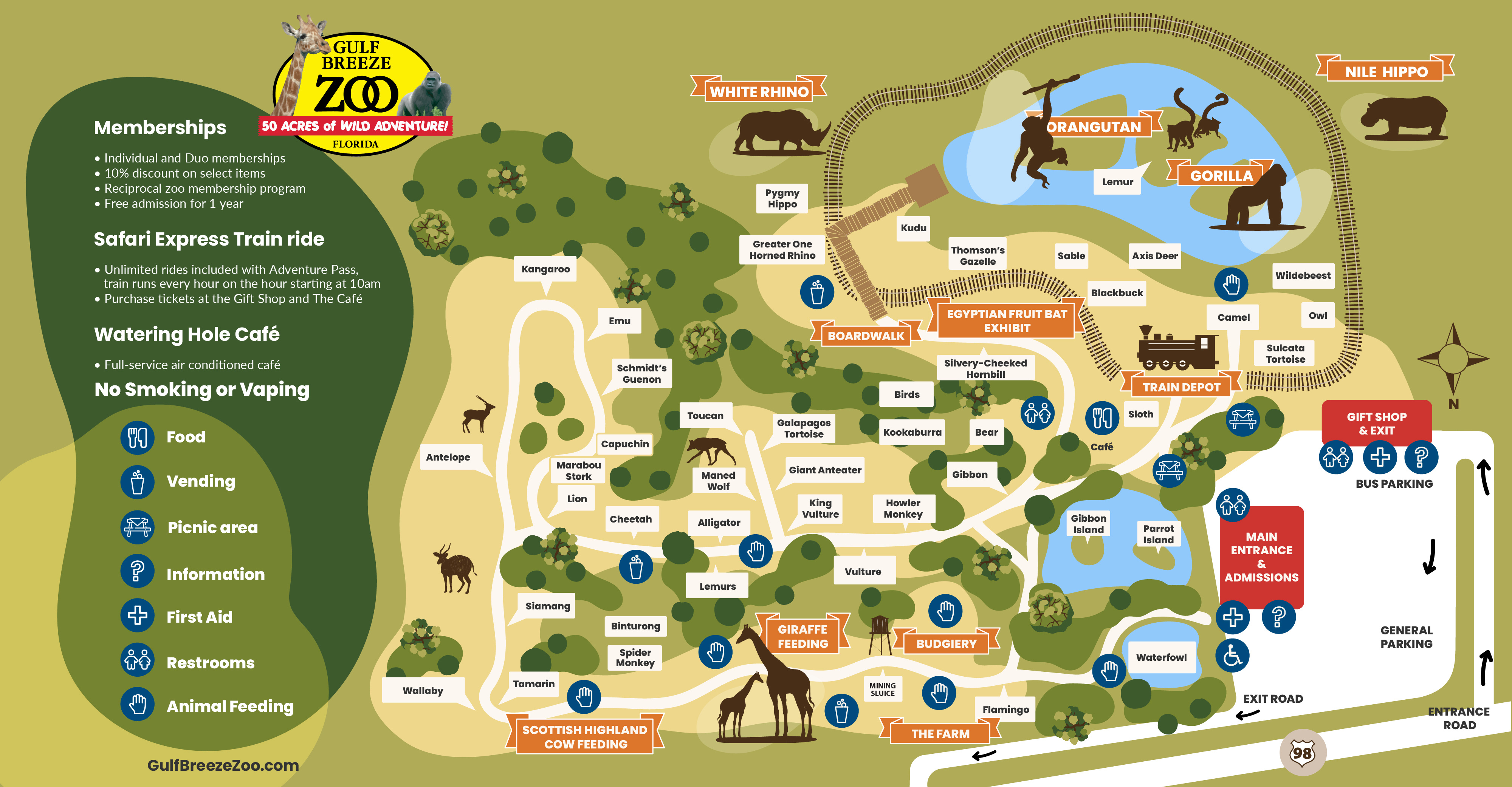 Zoo Map Illustrations By Danielle Swick On Dribbble