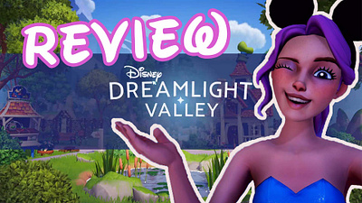YouTube Thumbnail - Disney Dreamlight Valley Review thumbnail youtube