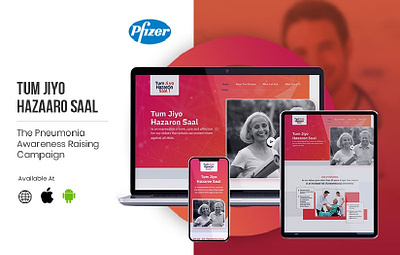 Pfizer's 'Tum Jiyo Hazaaro Saal' custom health application health health application